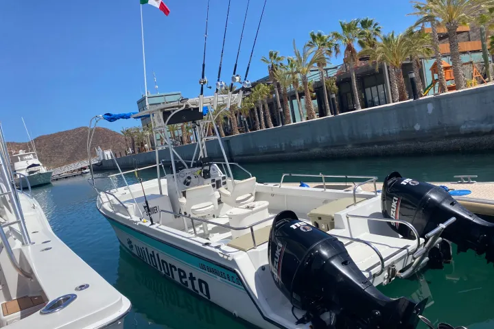 a large ship in the water