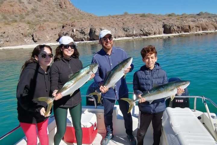 a group of people on a boat